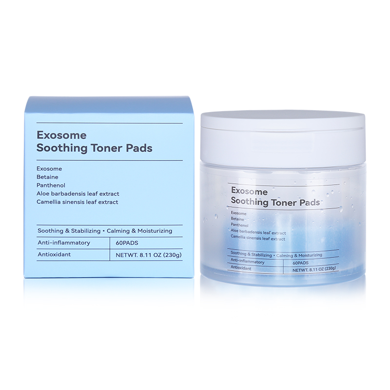 Customizable Niacinamide Exfoliating Cleansing Acne Pads Zero Pore Toner Pads Cotton Rounds Pads
